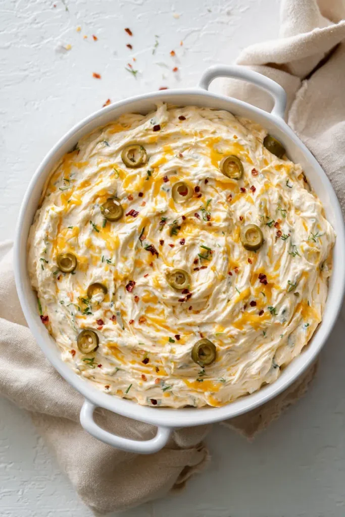 Cheddar Olive Dip
