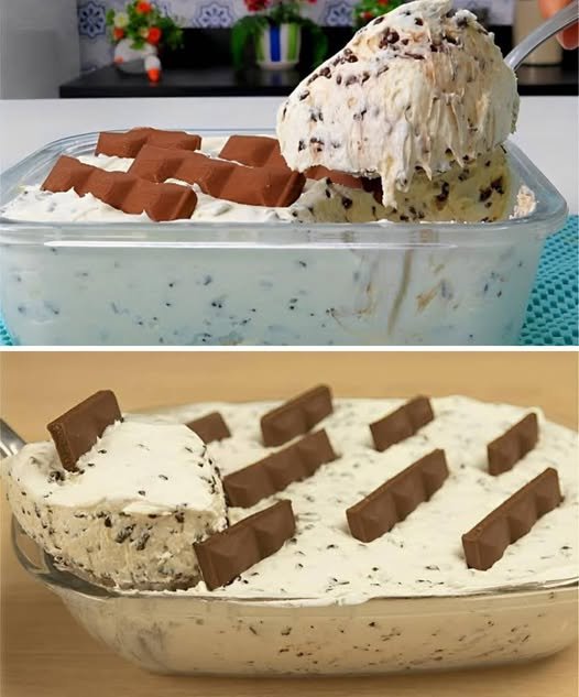 Iced dessert: Super creamy, excellent option to serve on special days