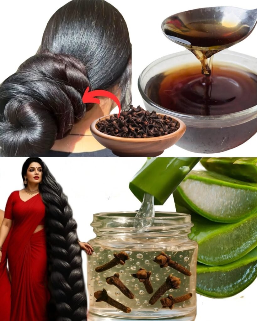 Double Your Hair Growth Naturally: The Aloe Vera + Clove Gel Secret Thousands Swear By