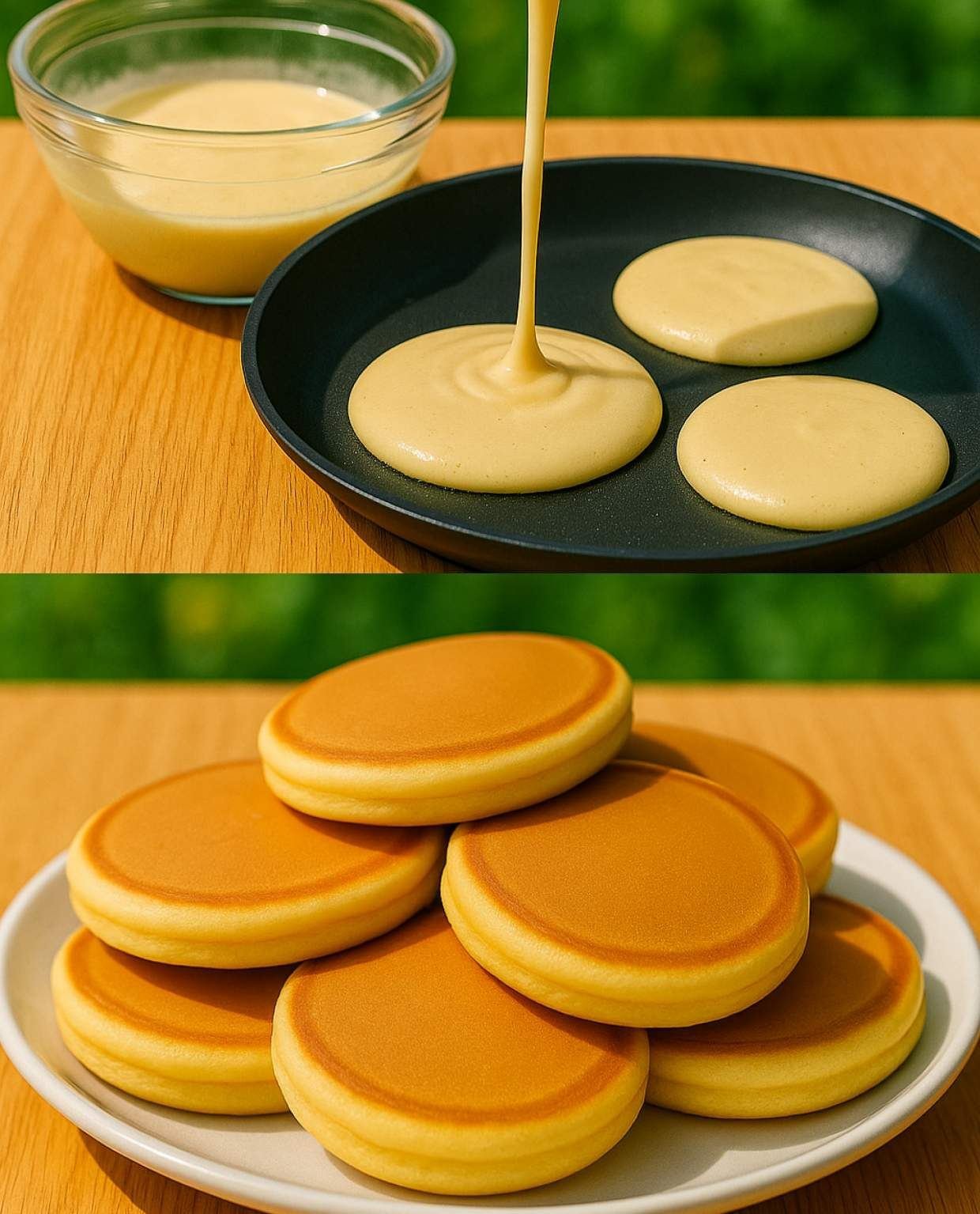Perfect Homemade Pancakes: Fluffy, Soft, and Irresistible for Breakfast