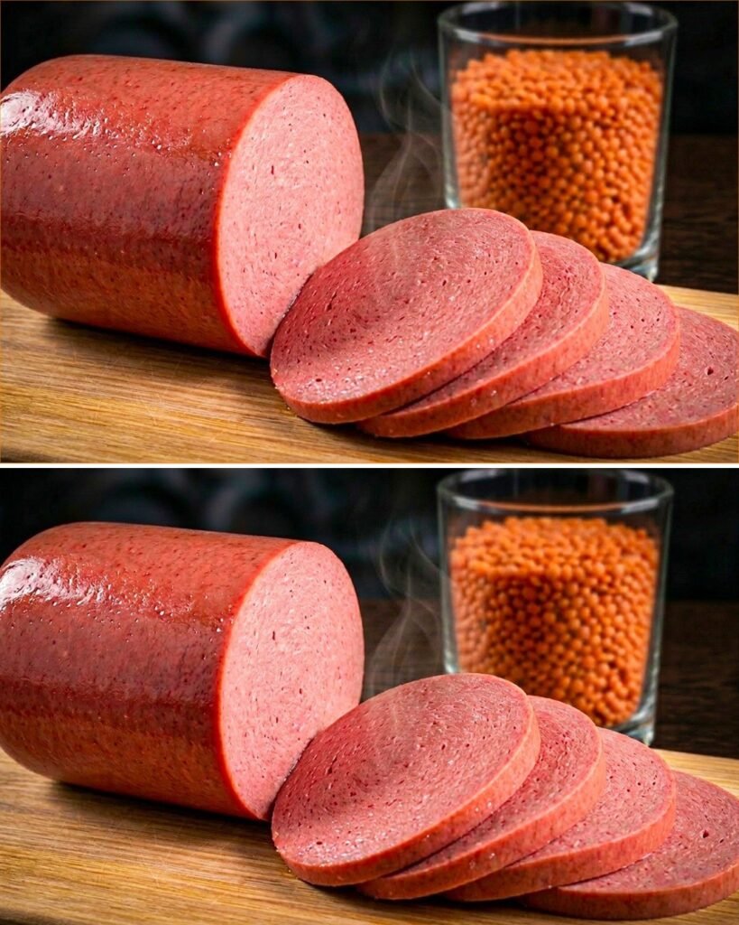 Vegan Sausage from Lentils and Buckwheat