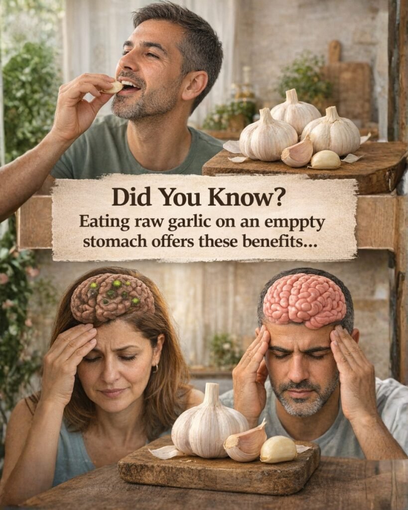 🧄 Garlic on an Empty Stomach: A Gentle 7-Day Wellness Habit