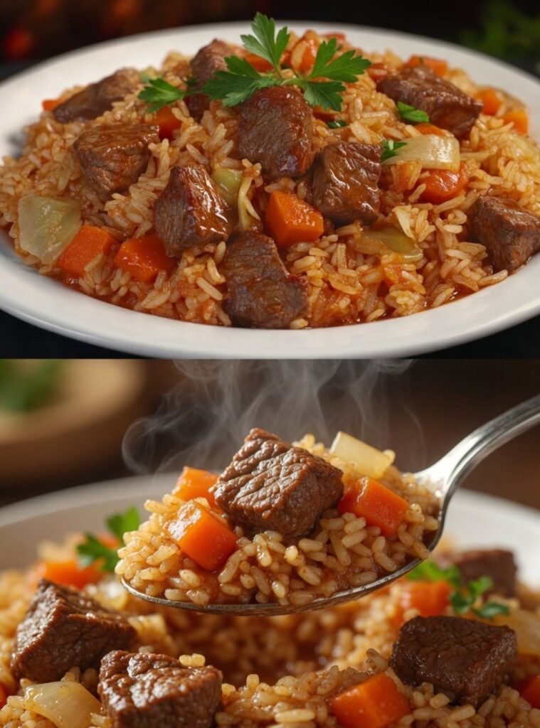 Rice with Beef