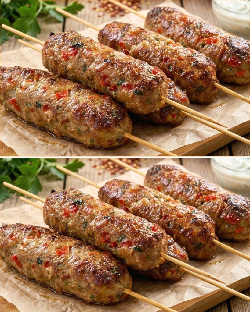 Turkish Minced Meat Kebabs
