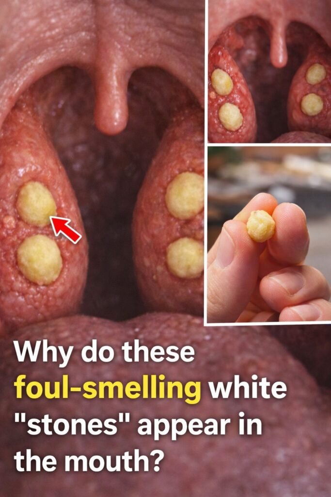 Those White Stones in Your Throat Causing Bad Breath: What They Really Are and How to Get Rid of Them for Good