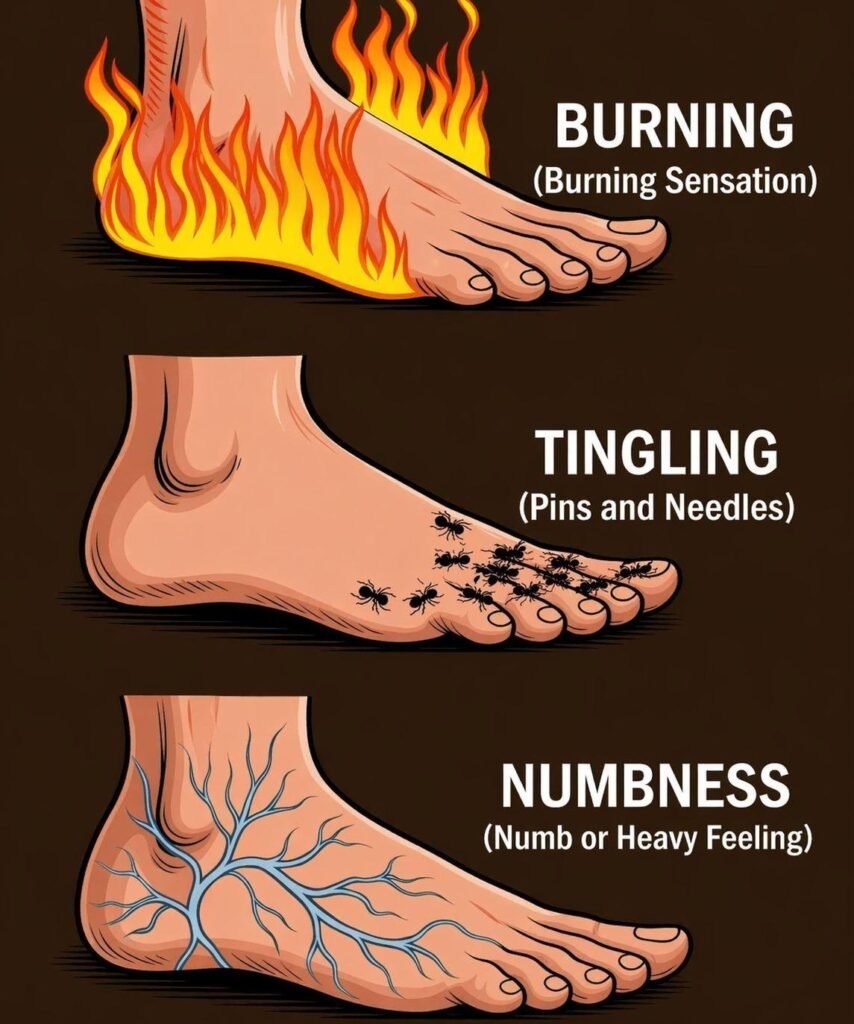 Burning, Numbness, and Tingling in the Feet: Causes, Symptoms & Natural Relief