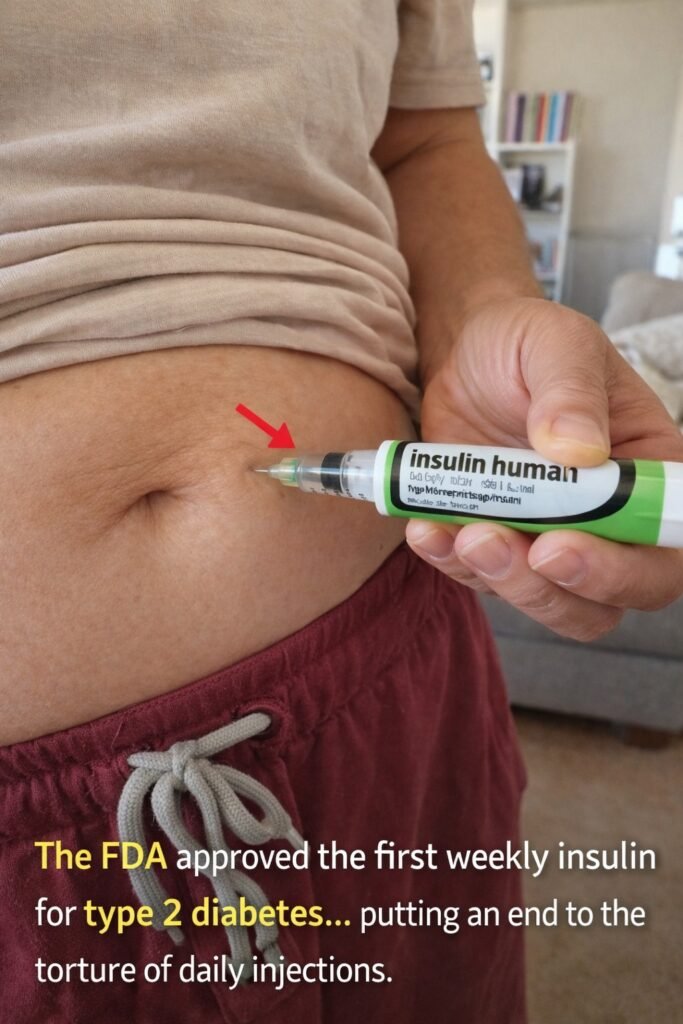 The FDA Just Approved the First Once-Weekly Insulin for Adults with Type 2 Diabetes: What This Means for You