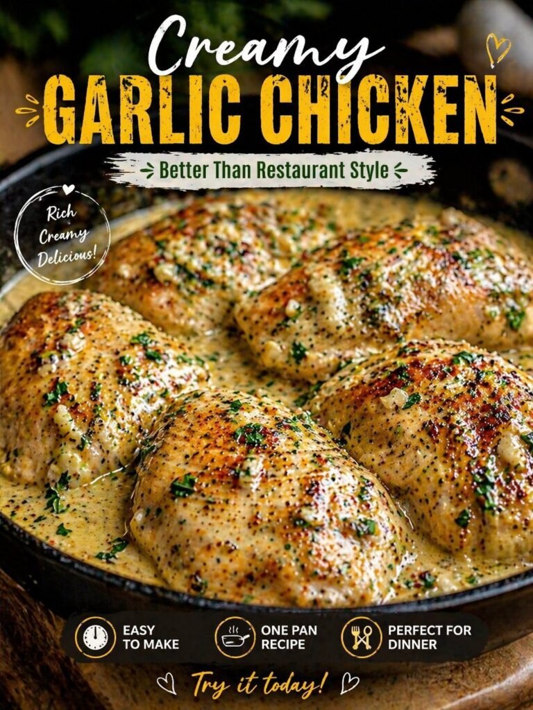 Creamy Garlic Chicken