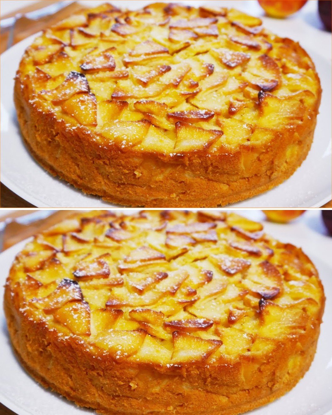 4 Apples and 10 Minutes for this Delicious Apple Cake