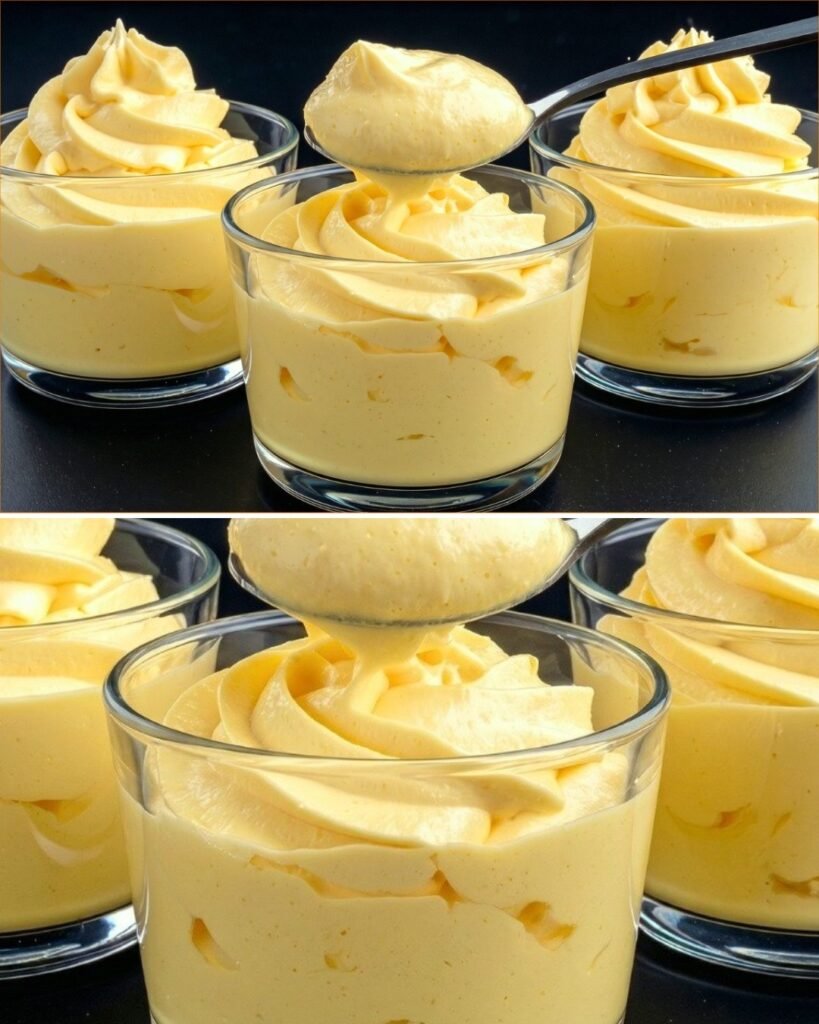 Lemon Mousse Dessert