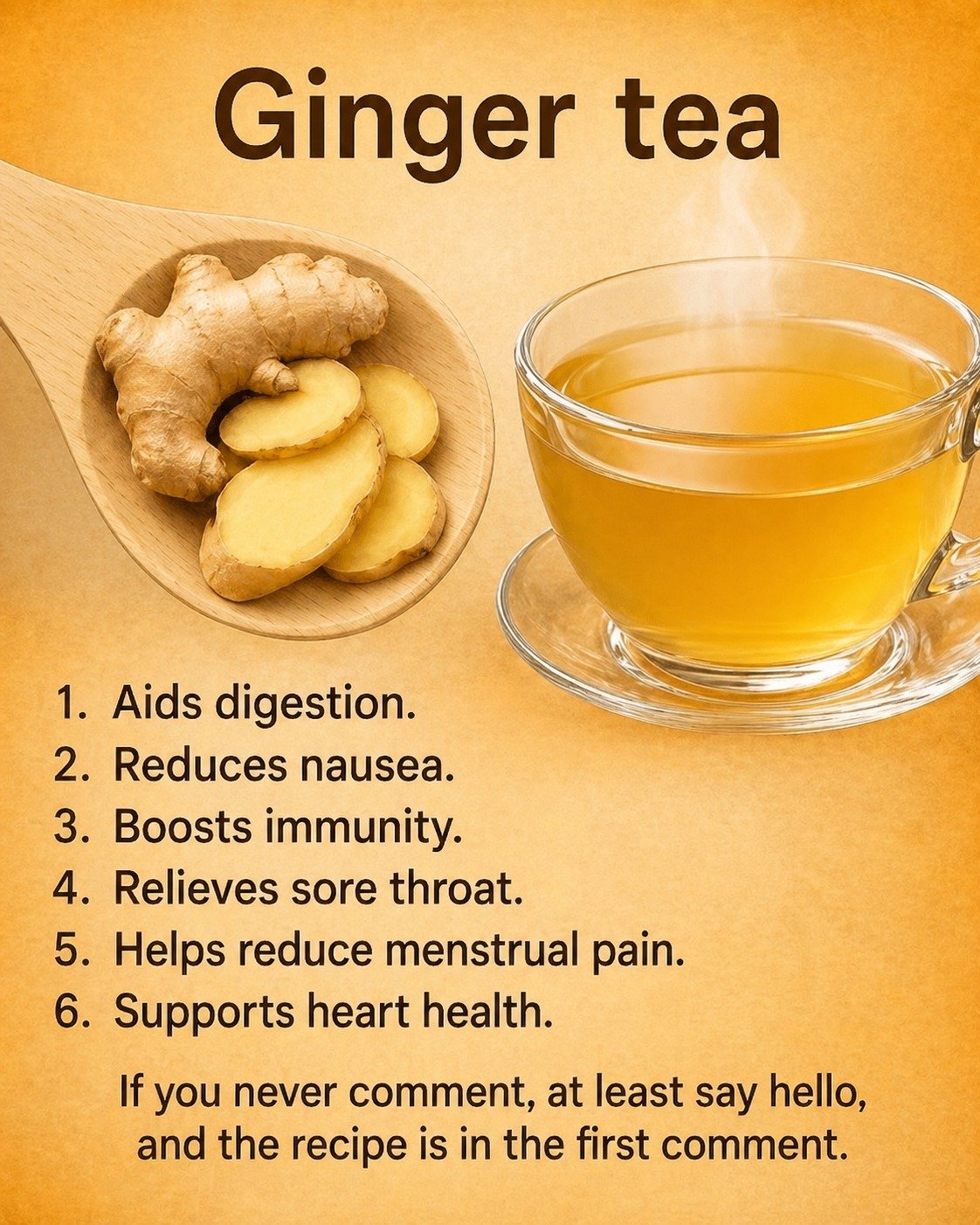 Ginger Tea Recipe