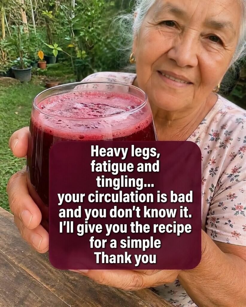 Natural Beetroot Support for Heavy Legs, Fatigue & Tingling – A Gentle Daily Wellness Guide