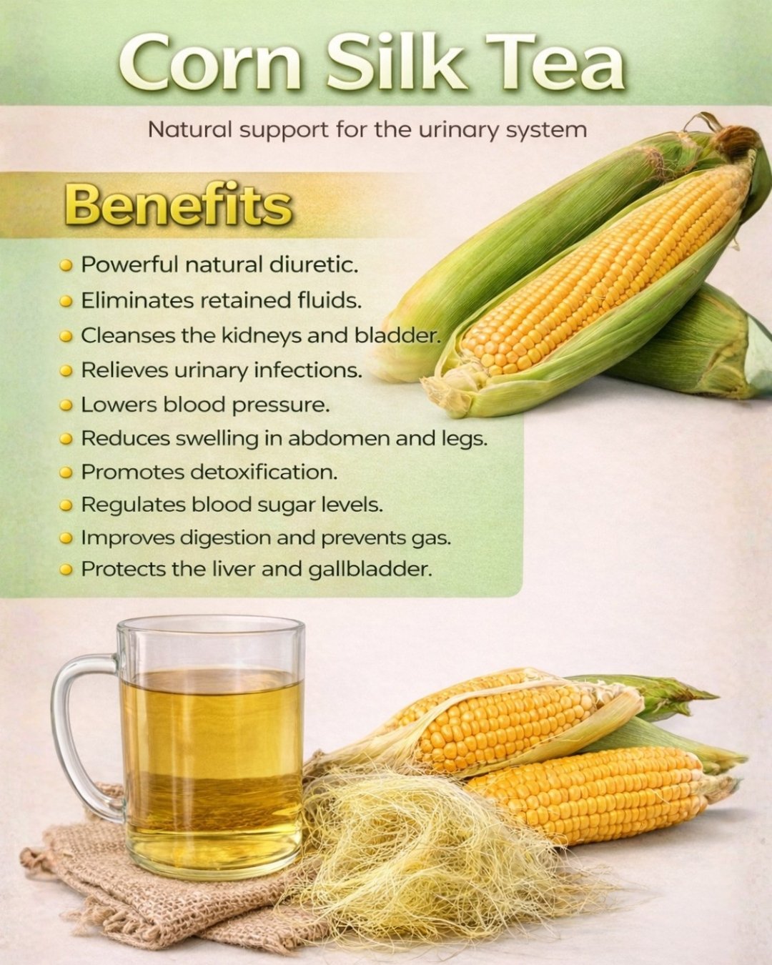 Corn Silk Benefits: 25 Powerful Health Uses, Recipes, and Medicinal Properties