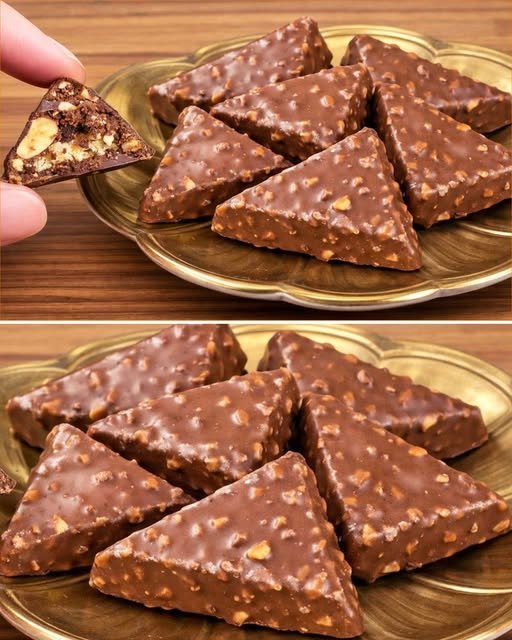 No-Bake Chocolate Peanut Bars