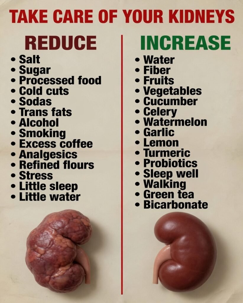 Gentle Kidney Care: Foods to Enjoy in Moderation and Simple Habits for Better Health