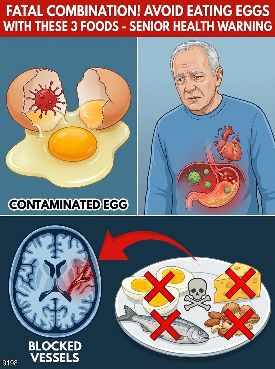 Don’t Combine EGGS With These 3 Foods – Shocking Side Effects! – Health