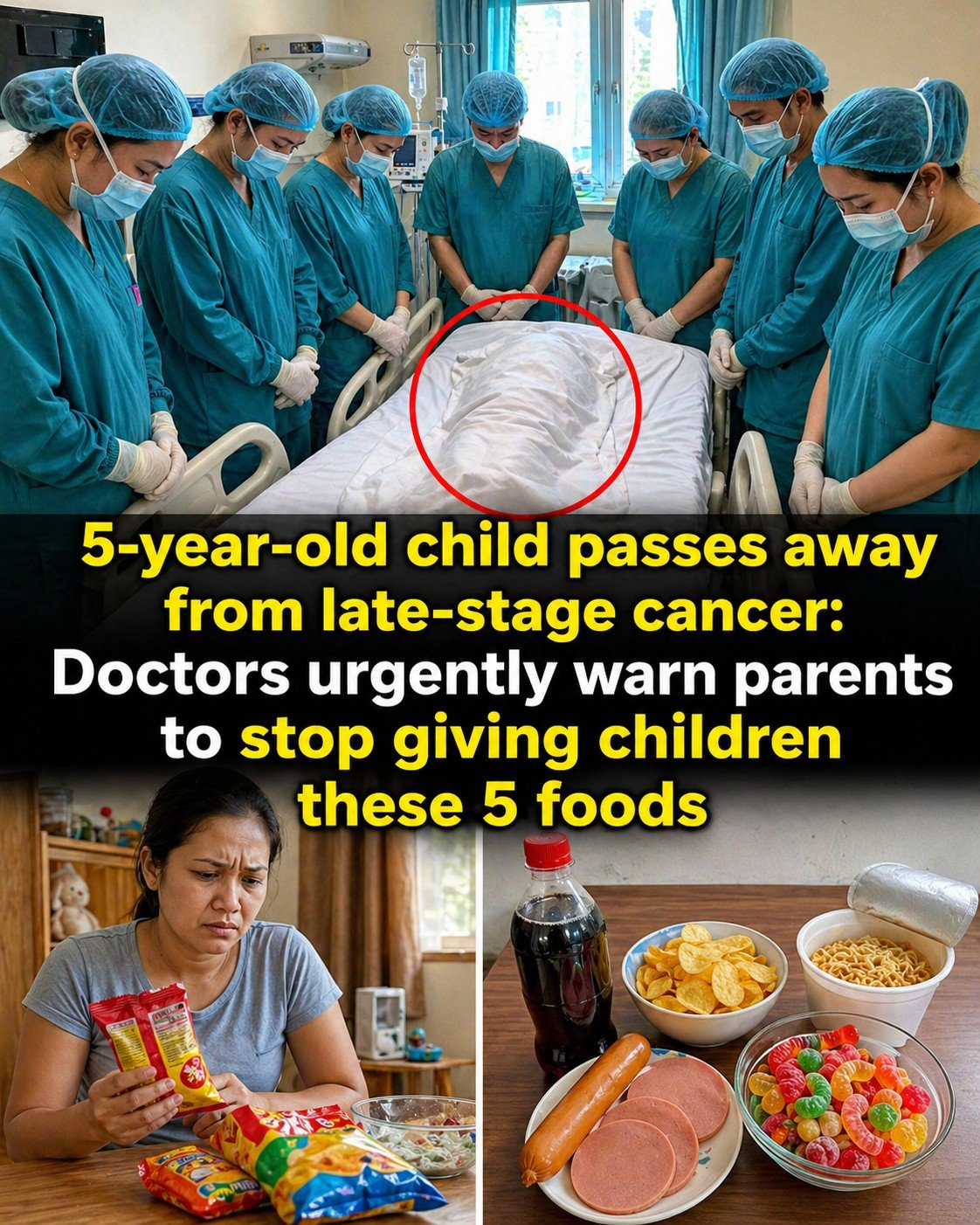 5 Foods Parents Should Stop Feeding Young Children Immediately