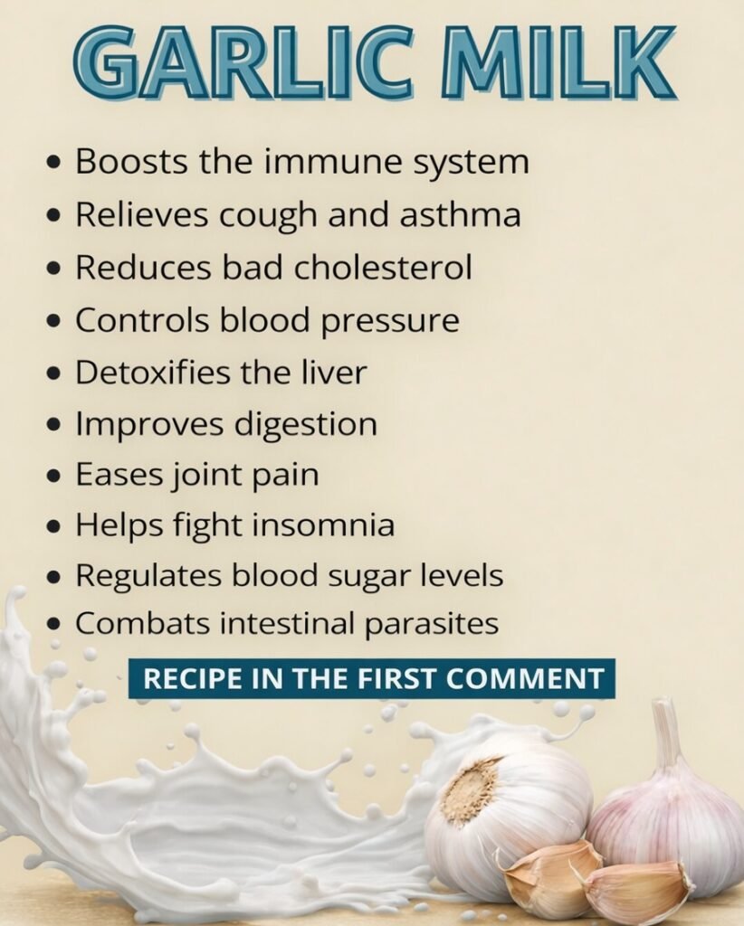 Garlic Milk: Health Benefits and Powerful Medicinal Recipes