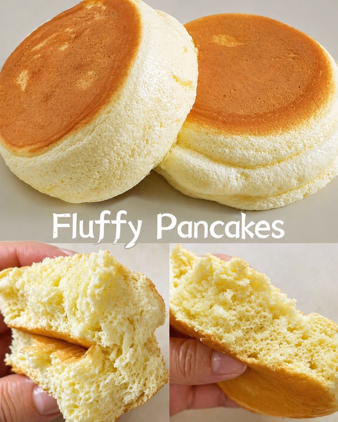 Ultra-Fluffy Soufflé Pancakes