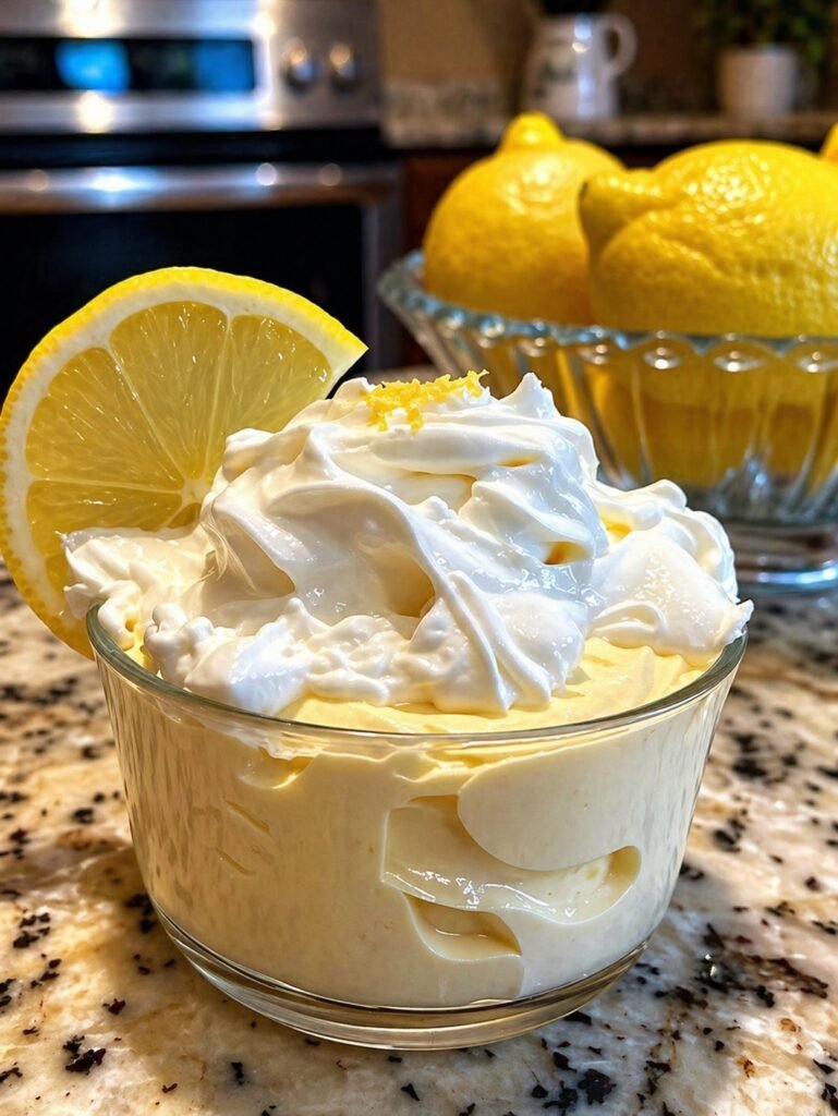 Creamy Lemon Mousse