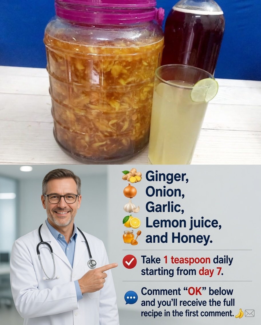 Ginger, Onion, Garlic, Lemon & Honey Remedy: Benefits, Recipe, and How to Use It Safely