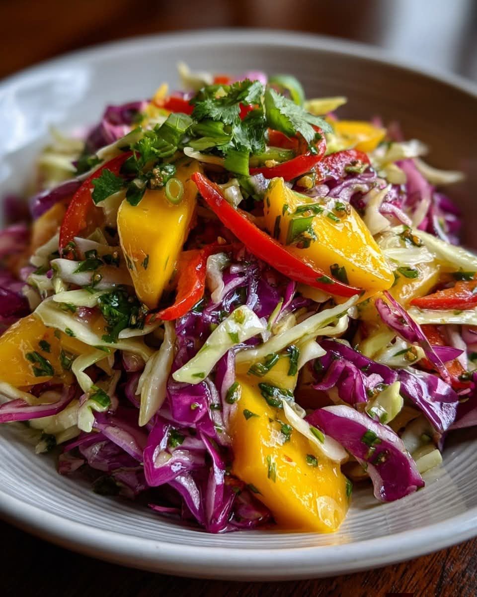 Delicious Mango Slaw