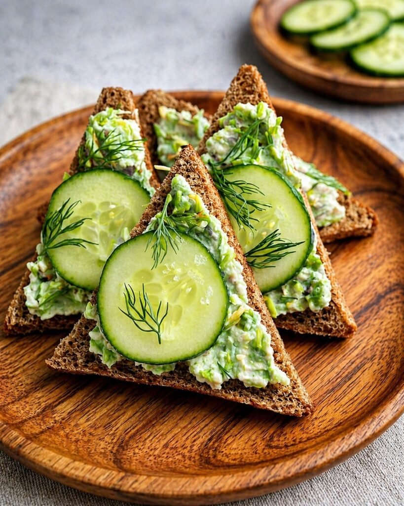 🥒 Cucumber Tea Sandwiches