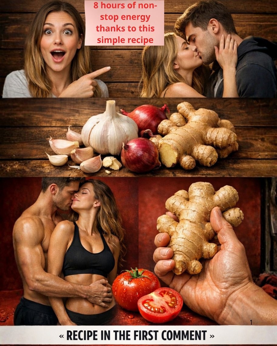Natural Homemade Energy Booster: Last Up to 8 Hours with This Simple Ginger & Tomato Recipe