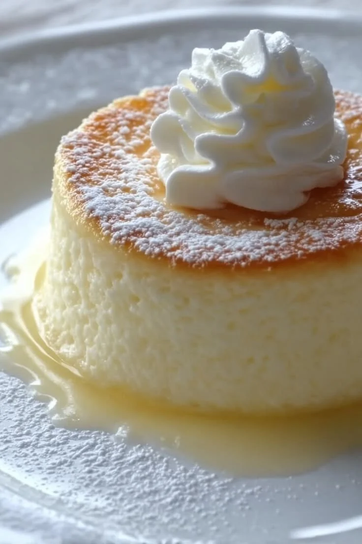 Fluffy Japanese Souffle Dessert