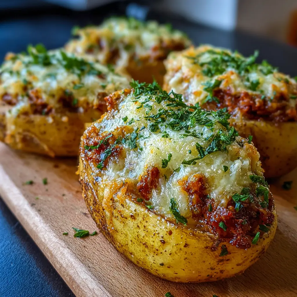 Stuffed potatoes in the oven: the best recipe with turkey and chicken
