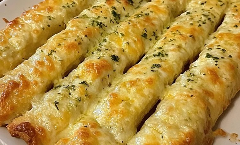 Cheesy Garlic Breadsticks