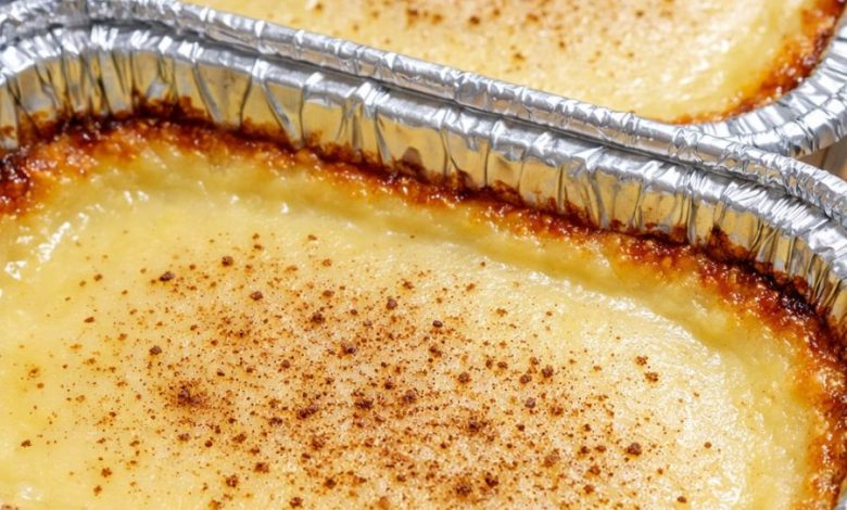 Simple 3-Ingredient Baked Egg Custard