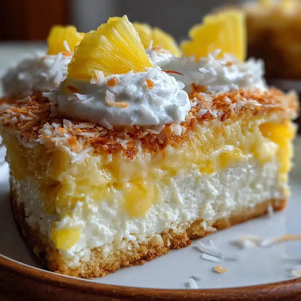 Dreamy pineapple and coconut cake: an easy tropical treat