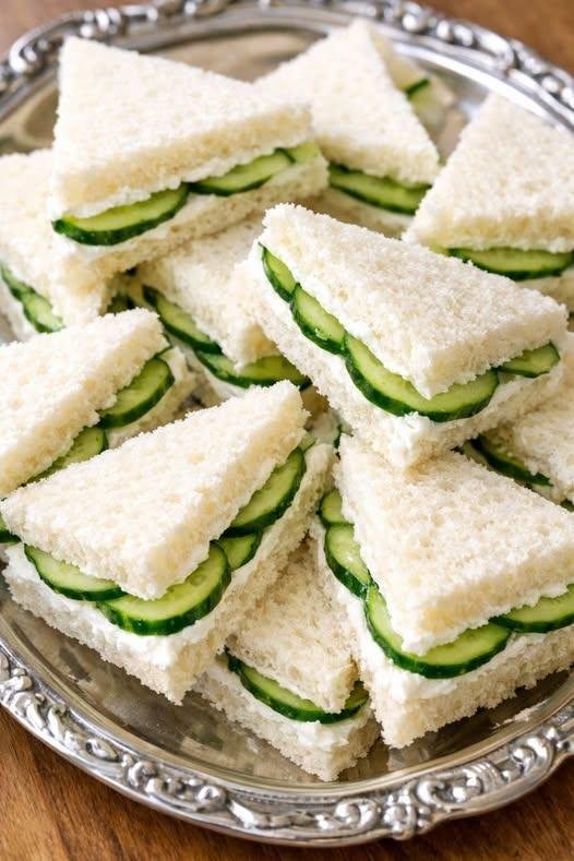 Southern 4-Ingredient Cucumber Sandwiches