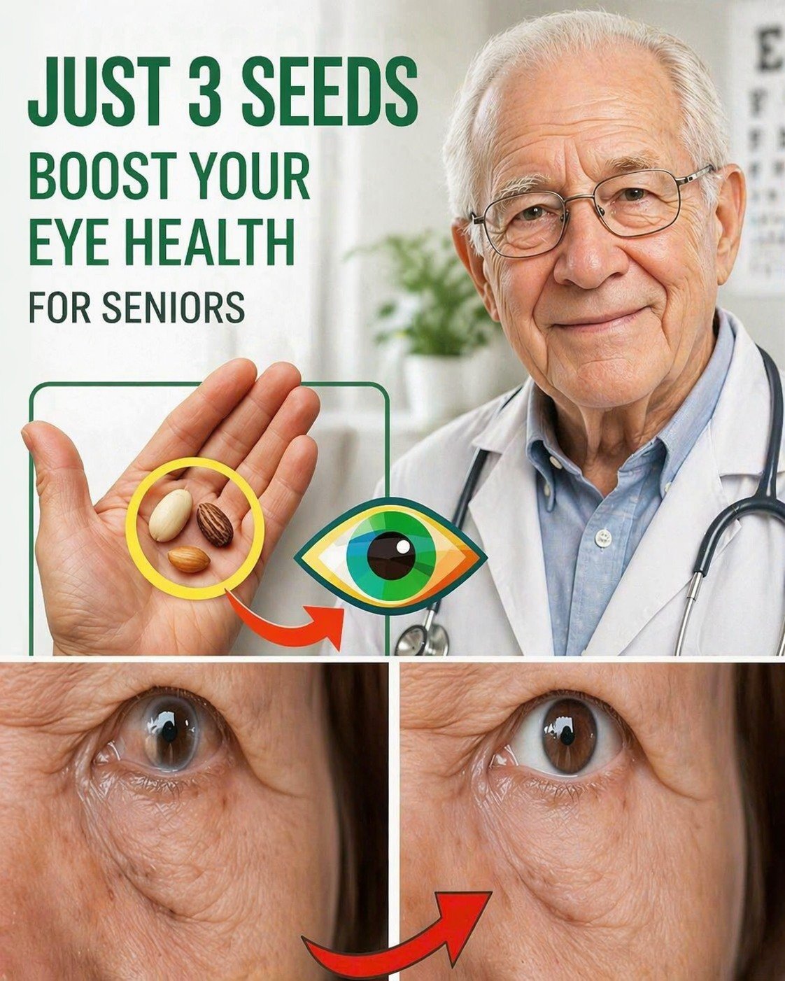 Just 3 Seeds Trigger a Hidden Reset for Aging Eyes and Retina
