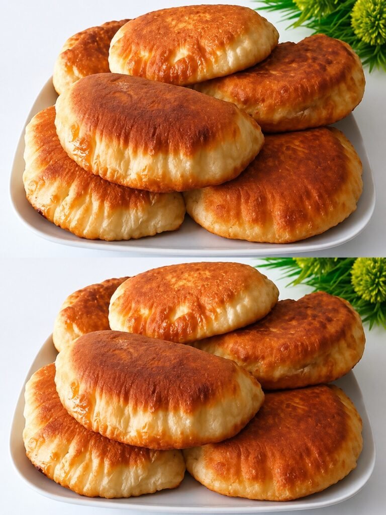 ✨ Soft Fried Stuffed Bread