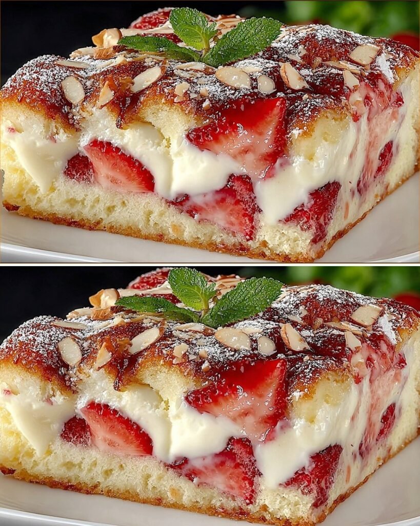 Easy Strawberry Yogurt Cake Recipe Inspired by Grandma