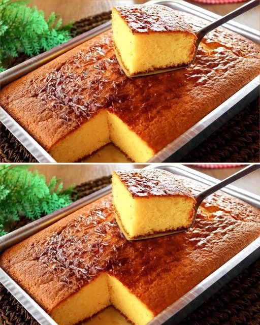 Gluten-Free Cornmeal Cloud Cake Without Wheat Flour