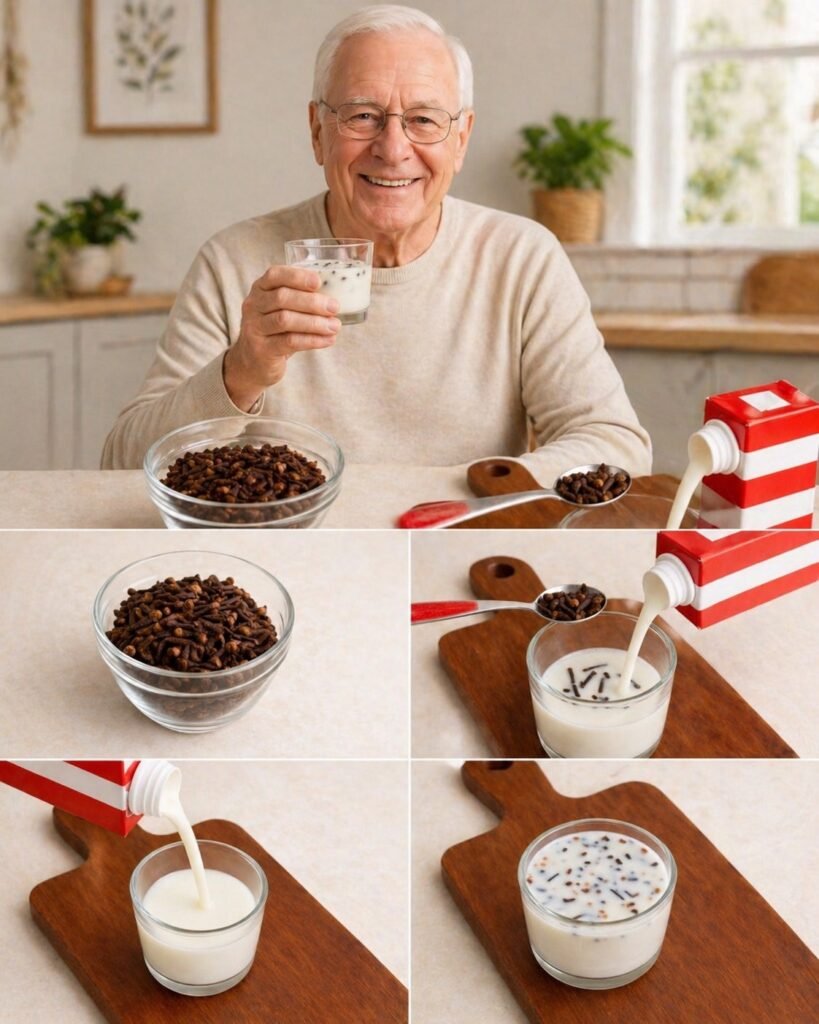 Why Thousands of Seniors Over 60 Are Mixing Cloves Into Their Evening Milk