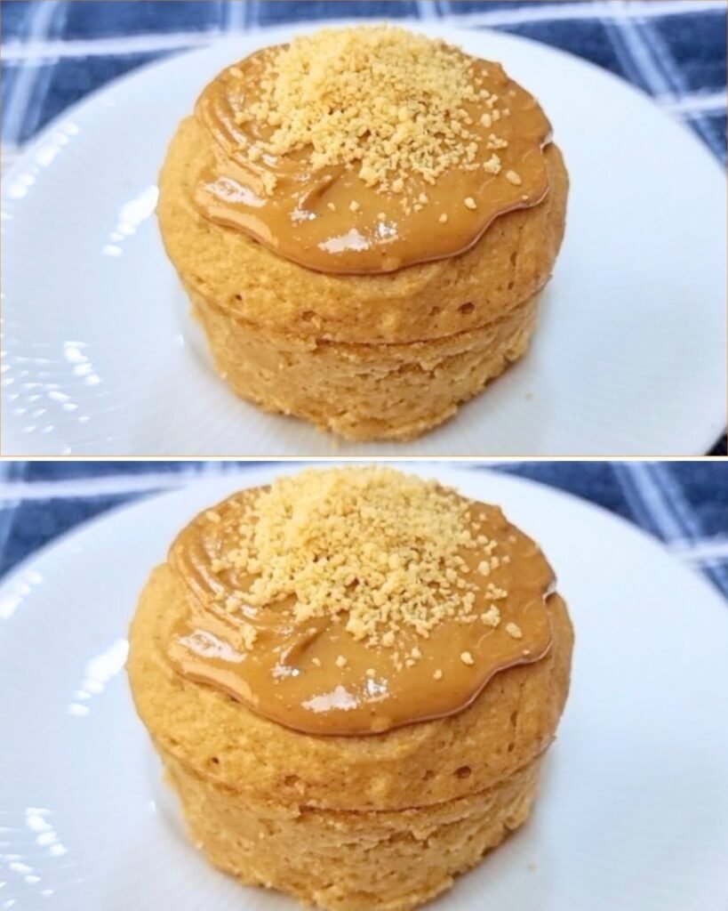 Quick 3-Minute Fluffy Cake Made with Four Ingredients