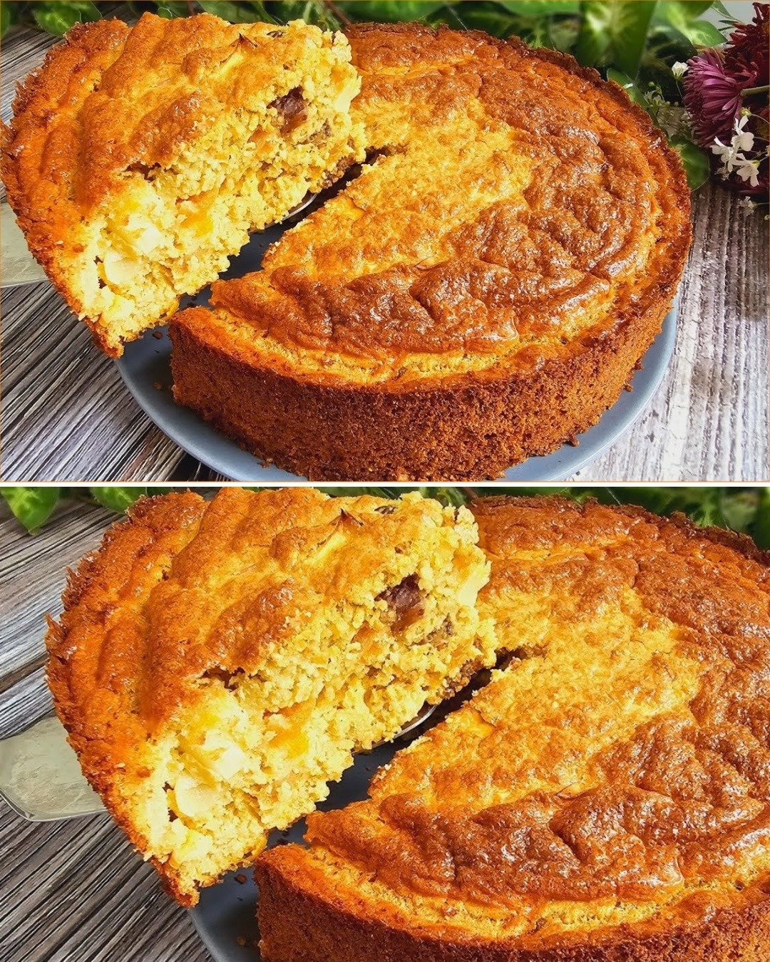 Healthy Oat Apple Carrot Cake Recipe