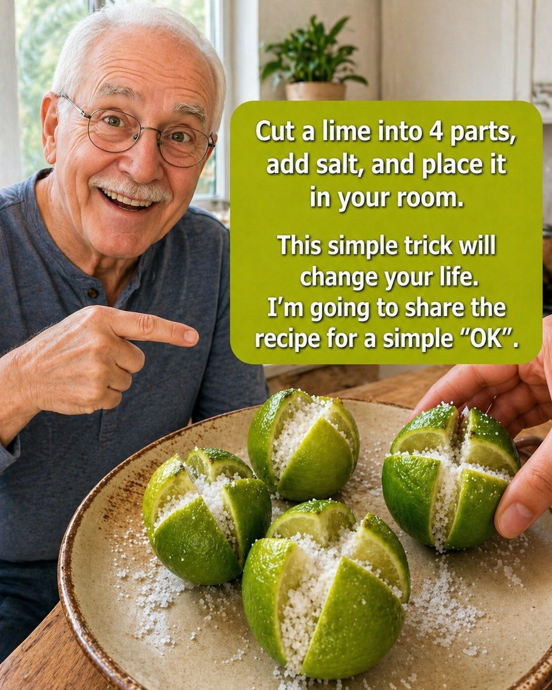 Why Thousands Are Placing Salted Limes in Their Bedrooms Tonight
