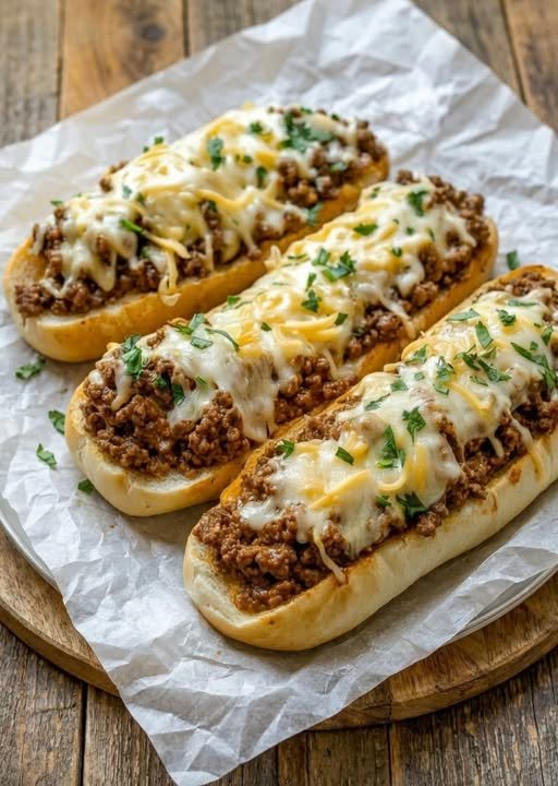 Philly Cheesesteak Garlic Bread