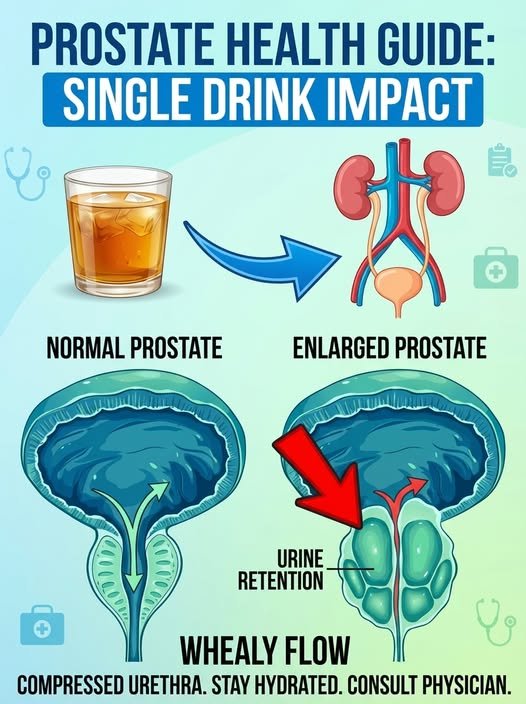 Just One Drink to Help Ease Your Enlarged Prostate Symptoms – Health