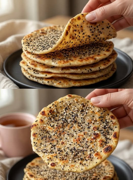 Oat Flatbread for Weight Loss: No Flour, No Sugar