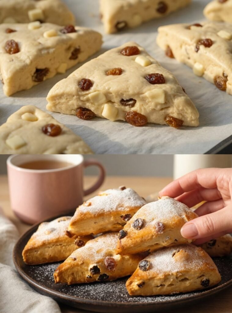 Soft Apple Scones: Weekend Breakfast Recipe