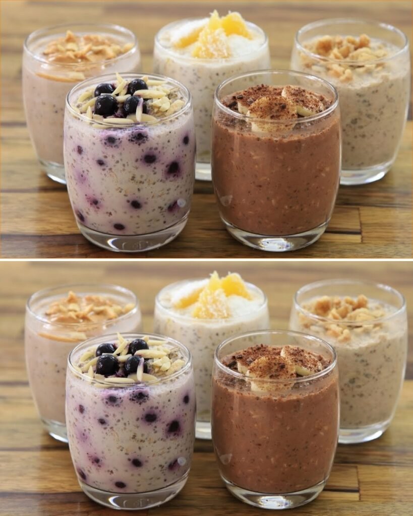 Easy, Healthy Overnight Oats: 5 Simple Recipes