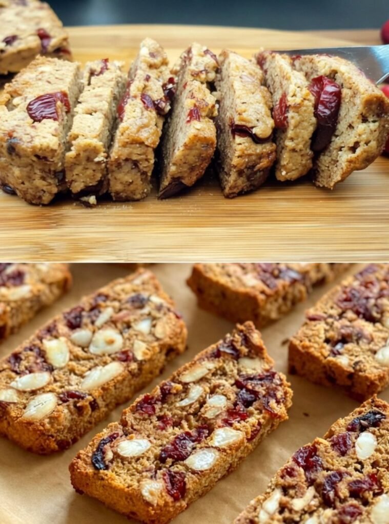 Oil-Free, Sugar-Free, Gluten-Free Biscotti for the Holidays