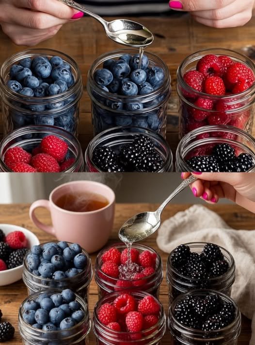 Keep Berries Fresh for Weeks with Jar Storage