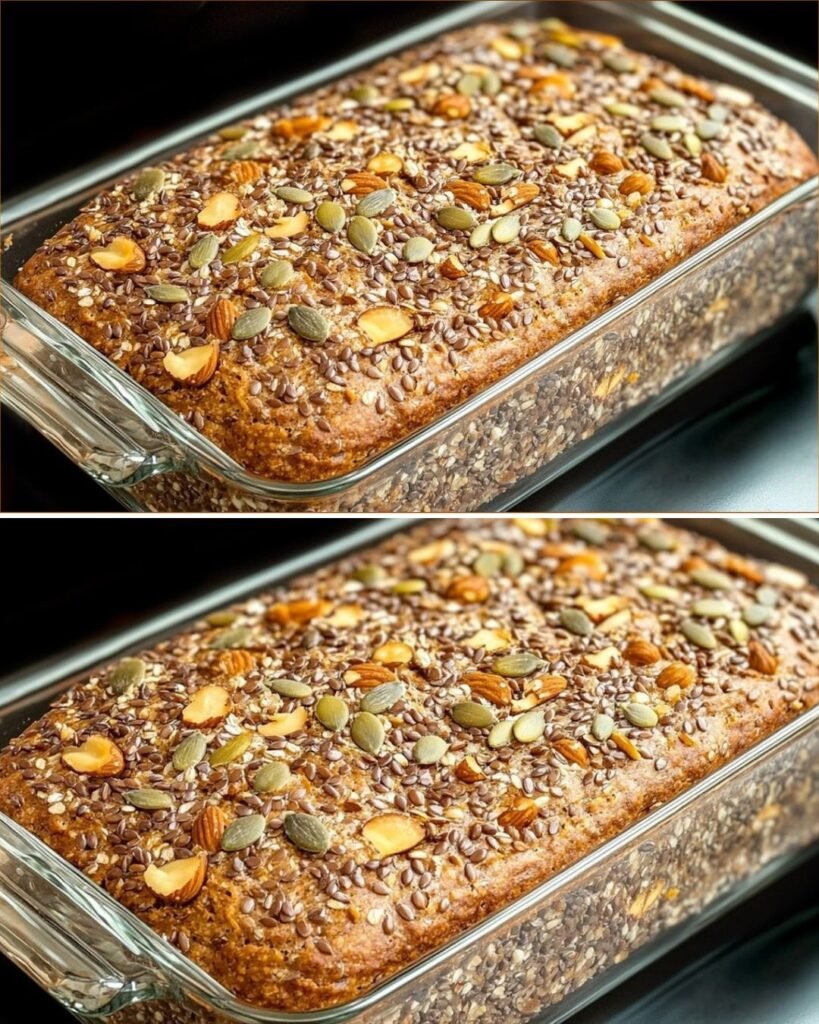 Flourless Super Seed Bread